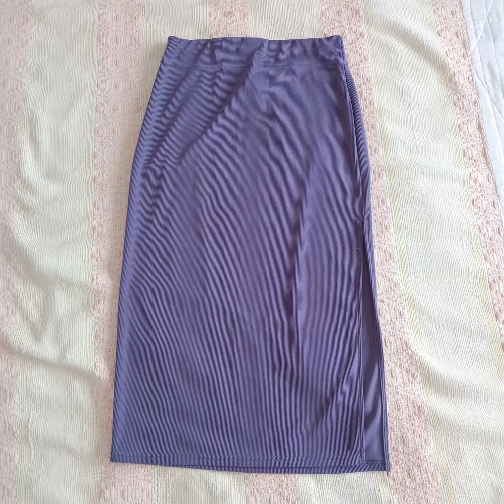 HALARA Women's Purple Pencil Skirt